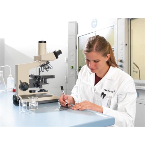 Laboratóriumi marker, 0,75 mm, kúpos, EDDING "8015", fekete