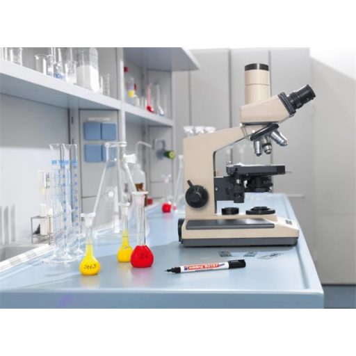 Laboratóriumi marker, 0,75 mm, kúpos, EDDING "8015", fekete