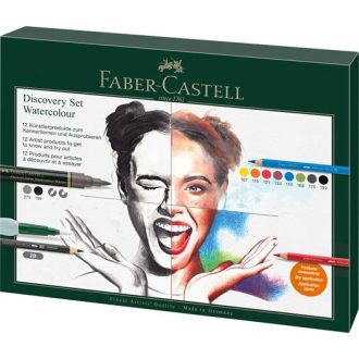   Készlet akvarell technikához, FABER-CASTELL "Discovery Set Albrecht Dürer", 12 db-os szett