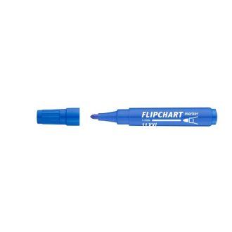   Flipchart marker, 1-3 mm, kúpos, ICO "Artip 11 XXL", kék
