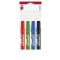 Flipchart marker készlet, 1-4 mm, vágott, ICO "Artip 12", 4 különböző szín