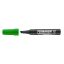 Alkoholos marker, 1-4 mm, vágott, ICO "Permanent 12", zöld