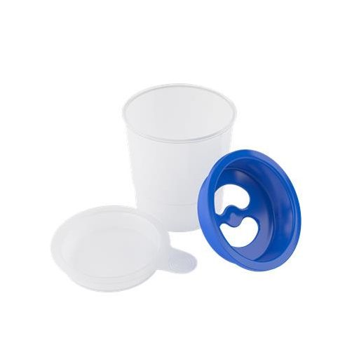 Ecsettál, műanyag, fedéllel, ICO "Süni", vegyes színek