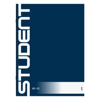  Füzet, tűzött, A4, sima, 32 lap, ICO "Student", "80-32"