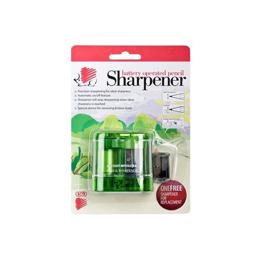 Hegyező, asztali, elemes, ICO "Süni"