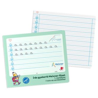   Füzet, tűzött, 235x280 mm, álló, 32 lap, 1. osztály, ICO "Süni Meixner"