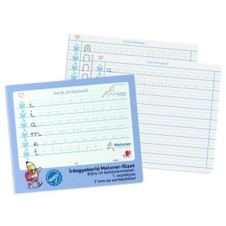   Füzet, tűzött, 235x280 mm, álló, 32 lap, 1. osztály, ICO "Süni Meixner", előnyomott