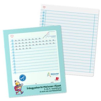   Füzet, tűzött, 280x240 mm, fekvő, 32 lap, 3. és 4. osztály, ICO "Süni Meixner"