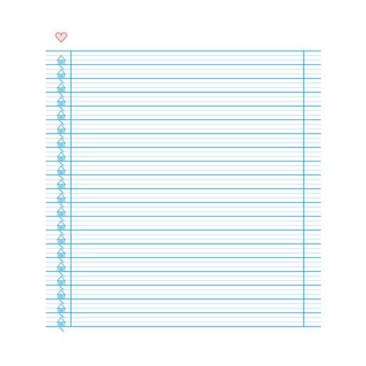 Füzet, tűzött, 280x240 mm, fekvő, 32 lap, 3. és 4. osztály, ICO "Süni Meixner"