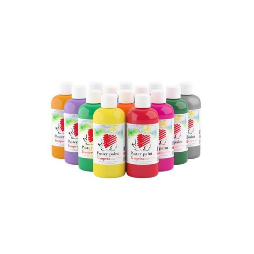 Tempera, 500 ml, ICO "Süni", ezüst