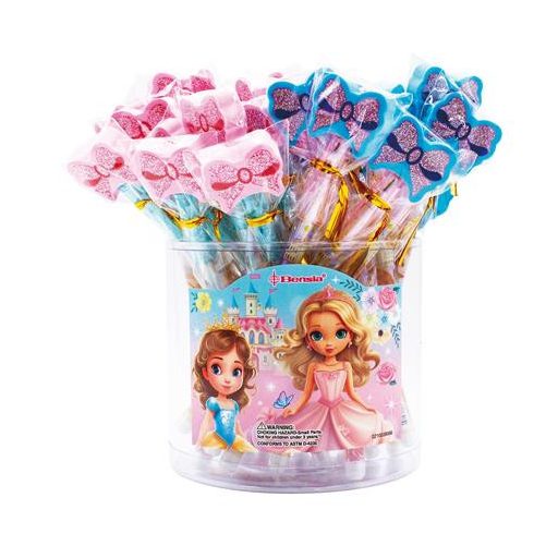 Tolóbetétes ceruza radírral display, HB, ICO "Bensia", hercegnő