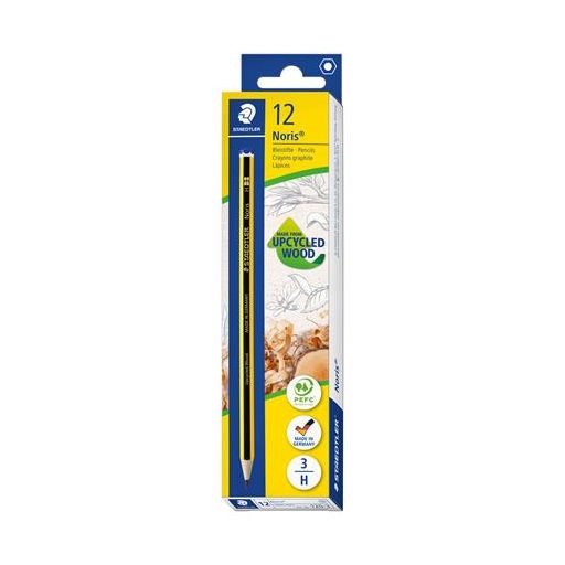 Grafitceruza, H, hatszögletű, STAEDTLER "Noris 120"