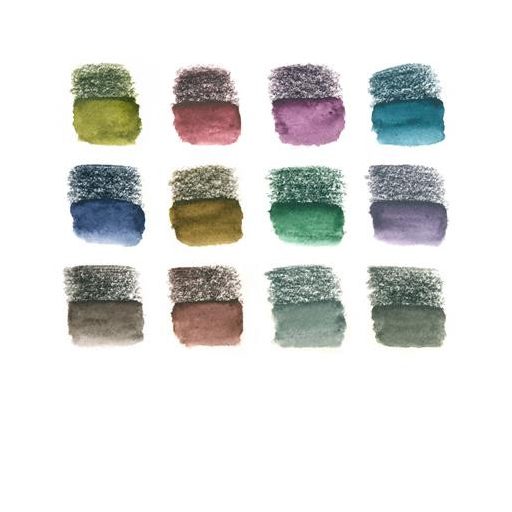 Színezett akvarell ceruza készlet, hatszögletű, STAEDTLER® "tinted 146 10T", 12 különböző szín