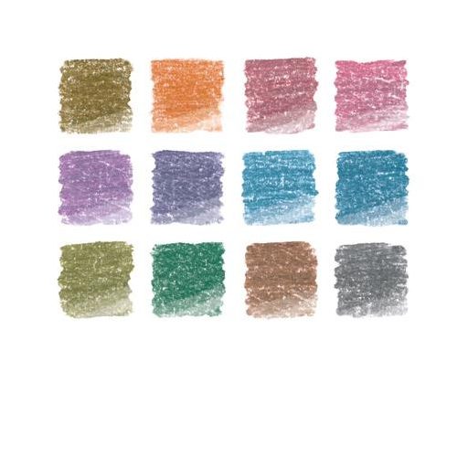 Színes ceruza készlet, hatszögletű, STAEDTLER® "metallic 146M", 12 különböző metál szín
