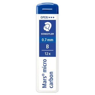   Grafitbél, B, 0,7 mm, STAEDTLER "Mars Micro Carbon 250"