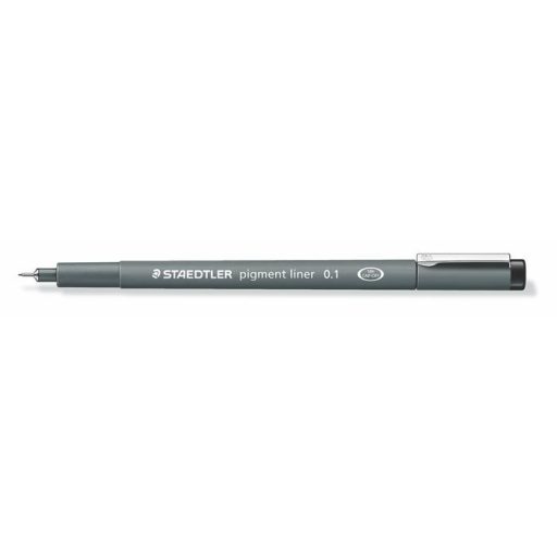 Tusfilc, 0,1 mm, STAEDTLER "Pigment Liner 308", fekete
