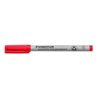   Alkoholmentes marker, OHP, 0,4 mm, STAEDTLER "Lumocolor® 311 S", piros