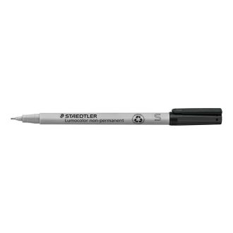   Alkoholmentes marker, OHP, 0,4 mm, STAEDTLER "Lumocolor® 311 S", fekete
