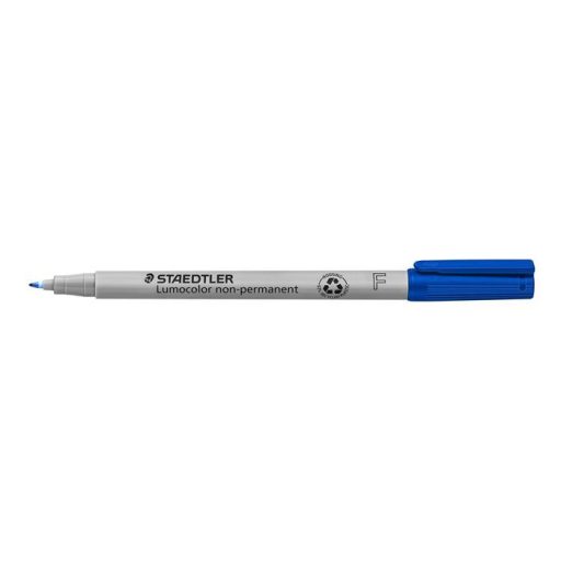 Alkoholmentes marker, OHP, 0,6 mm, STAEDTLER "Lumocolor® 316 F", kék