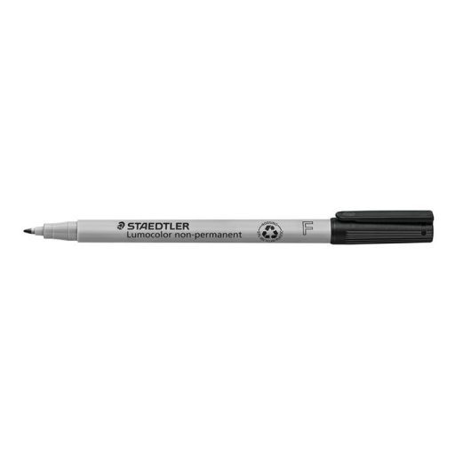 Alkoholmentes marker, OHP, 0,6 mm, STAEDTLER "Lumocolor® 316 F", fekete
