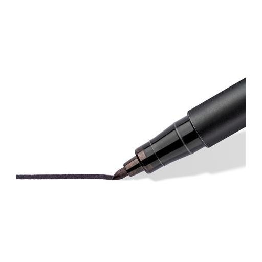 Alkoholos marker, OHP, 1 mm, STAEDTLER "Lumocolor® 317 M", fekete