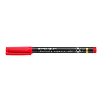   Alkoholos marker, 0,6 mm, STAEDTLER "Lumocolor® special 319 F", piros