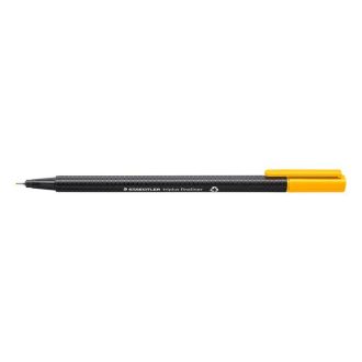   Tűfilc, 0,3 mm, STAEDTLER "Triplus 334", napsárga