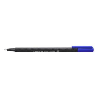 Tűfilc, 0,3 mm, STAEDTLER "Triplus 334", kék