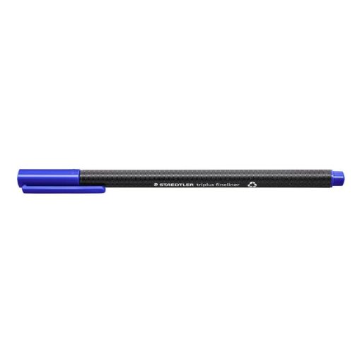 Tűfilc, 0,3 mm, STAEDTLER "Triplus 334", kék