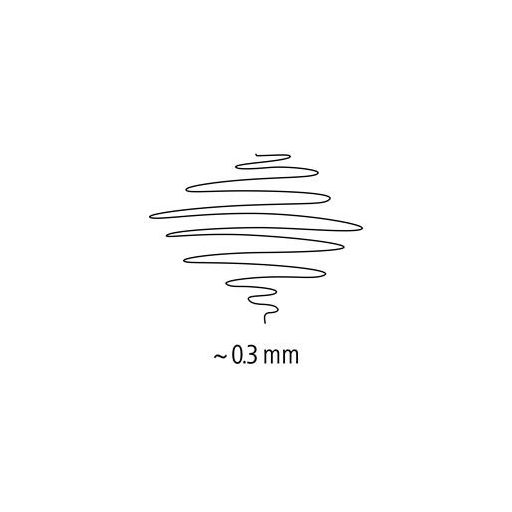 Tűfilc készlet feltekerhető tolltartóban vegyes színekben, 0,3 mm, STAEDTLER "Triplus® 334", 20 különböző szín