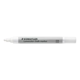   Krétamarker, 2,4 mm, kúpos, STAEDTLER "Lumocolor® 344", fehér