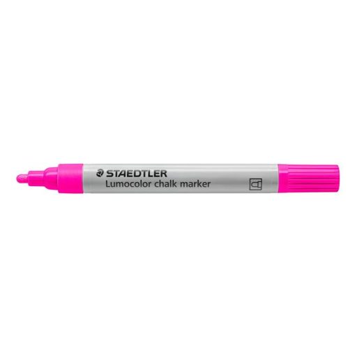 Krétamarker készlet, 2,4 mm, kúpos, STAEDTLER "Lumocolor® chalk marker 344", 5 különböző szín