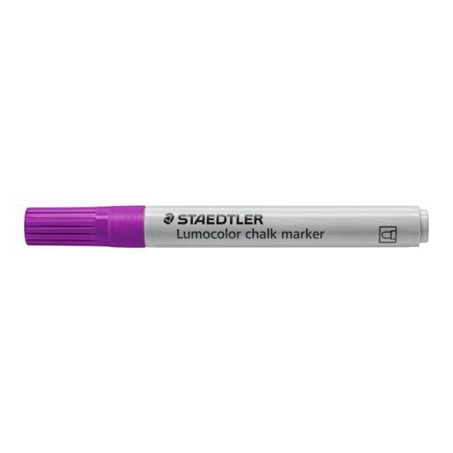 Krétamarker készlet, 2,4 mm, kúpos, STAEDTLER "Lumocolor® chalk marker 344", 5 különböző szín