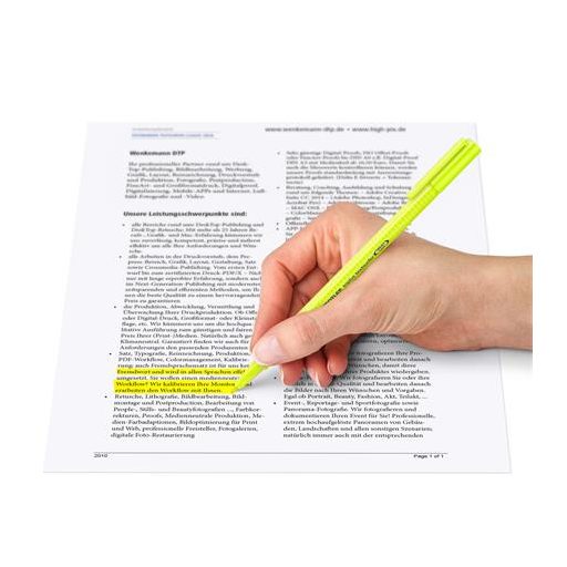 Szövegkiemelő készlet, 1-4 mm, STAEDTLER "Triplus 362", 4 különböző szín