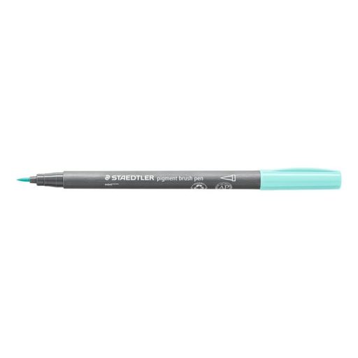 Ecsetirón készlet, STAEDTLER "Pigment brush 371", 12 különböző pasztell szín