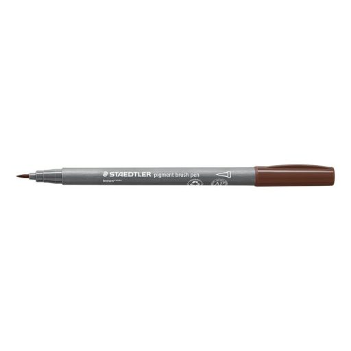 Ecsetirón készlet, STAEDTLER "Pigment brush 371", 24 különböző szín