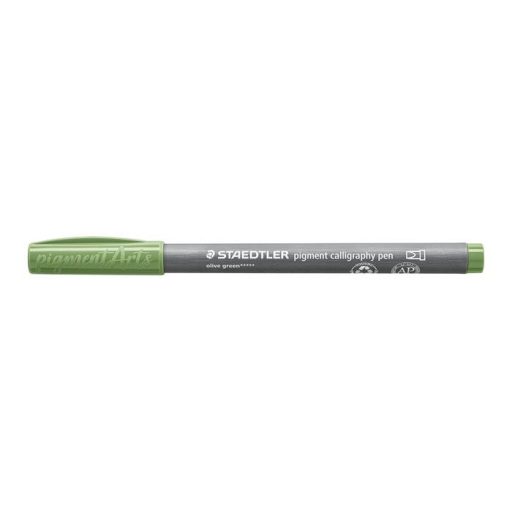 Kalligrafikus filctoll készlet, 2 mm, STAEDTLER "Pigment 375", 12 különböző szín