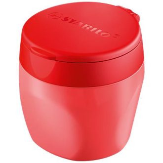   Hegyező, egylyukú, tartályos, STABILO "Woody 3 in 1", piros