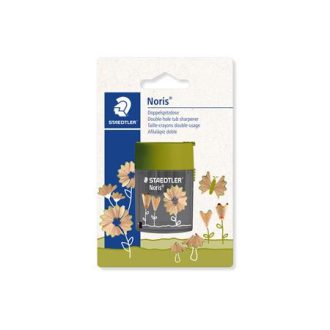   Hegyező, kétlyukú, tartályos, STAEDTLER "512", virágok