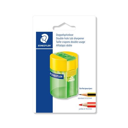 Hegyező, kétlyukú, STAEDTLER "511 006", vegyes színek