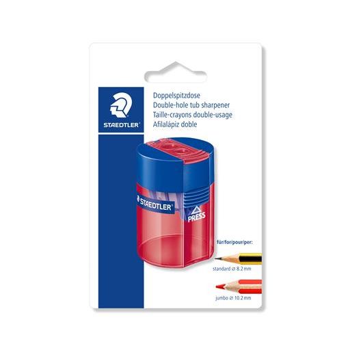 Hegyező, kétlyukú, STAEDTLER "511 006", vegyes színek