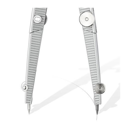 Körző készlet, precíziós, 4 darabos, STAEDTLER "Noris 550 02"