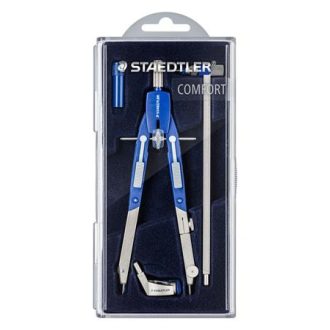   Körző készlet, precíziós, 4 darabos, STAEDTLER "Mars® comfort 552"