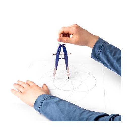 Körző készlet, precíziós, 2 darabos, STAEDTLER "Mars Comfort 556"