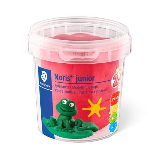 Modellező gyurma készlet, STAEDTLER "Noris® junior 813", 4 különböző szín