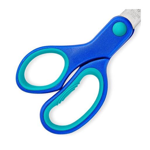 Olló, iskolai, 14 cm, balkezes, STAEDTLER "Noris 965", kék