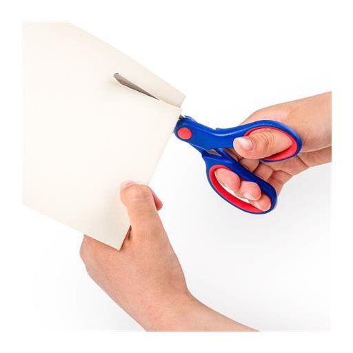 Olló, iskolai, 14 cm, STAEDTLER "Noris 965", kék