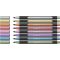 Metálfényű filctoll készlet, 1-2 mm, SCHNEIDER "Paint-It 020", 8 különböző szín