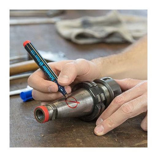 Alkoholos marker, 1-4 mm, vágott, SCHNEIDER "Maxx 133", narancssárga