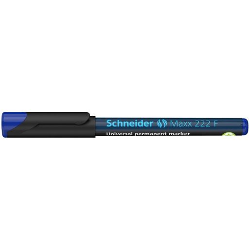 Alkoholos marker, OHP, 0,7 mm, SCHNEIDER "Maxx 222 F", kék